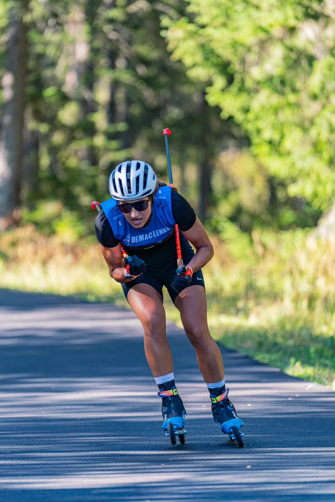 gaia brunello rollerski