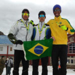 Fabrizio Bourguignon e Mirlene Picin são campeões brasileiros de Biathlon de Inverno na altitude de Portillo