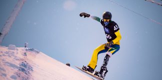 André Barbieri Copa do Mundo de Para Snowboard