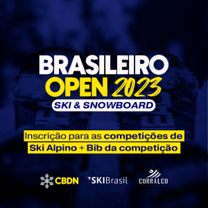 Inscrição Brasileiro Open 2023 Ski Alpino Competições com bib