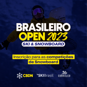 Inscrição Brasileiro Open 2023 Snowboard Competições